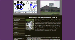 Desktop Screenshot of animaleyecareofwny.com